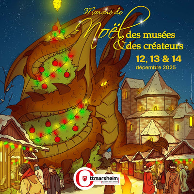L'Ott Miel sera présent au Marché de Noel 2025 des Musés et des créateurs d'Ottmarsheim les 12,13 et 14 .12.2025