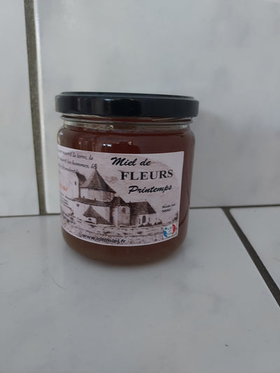 Miel de fleurs de Printemps 500 Gr
